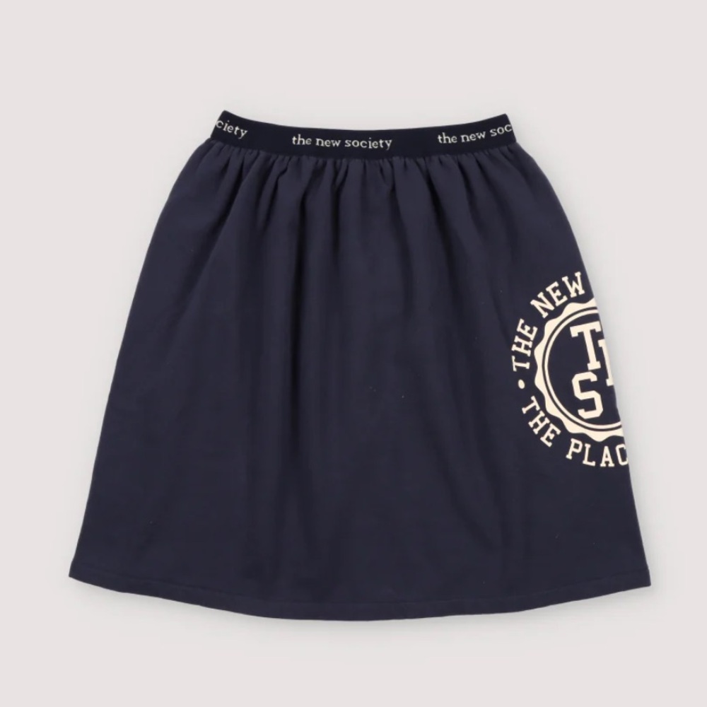 THE NEW SOCIETY Navy Blue girls skirt